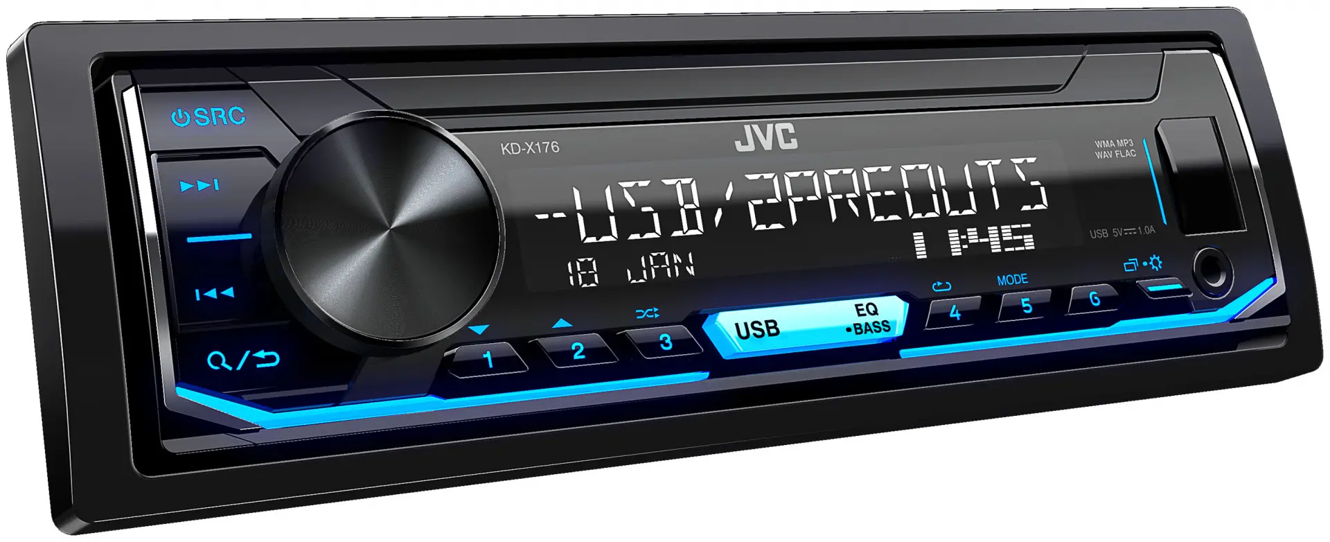 JVC KD-X176 - Авто-магнитола