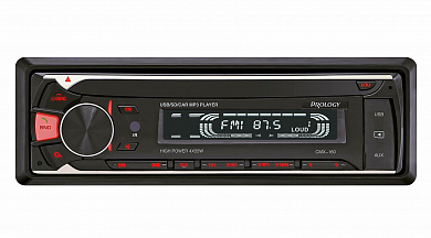 PROLOGY CMX-160 - автомагнитола с Bluetooth (красная подсветка кнопок)